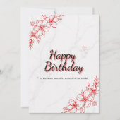 Happy Birthday Kaart (Voorkant)