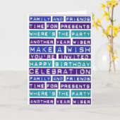 Happy Birthday Kaart (Gele Bloem)