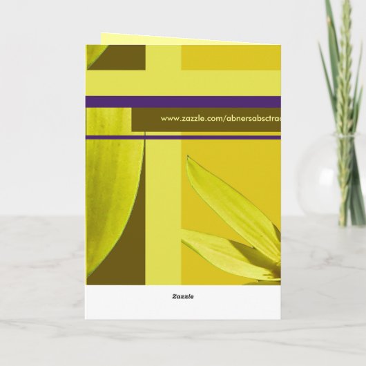 Happy Birthday Kaart (Achterkant)