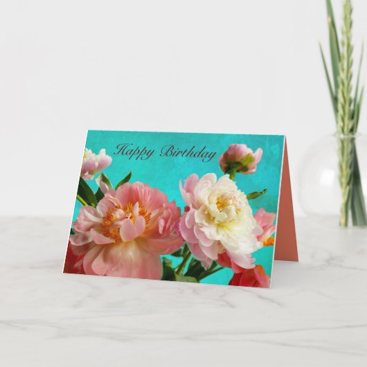 Happy Birthday Kaart (Voorkant)