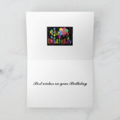 Happy Birthday Kaart (Binnen)