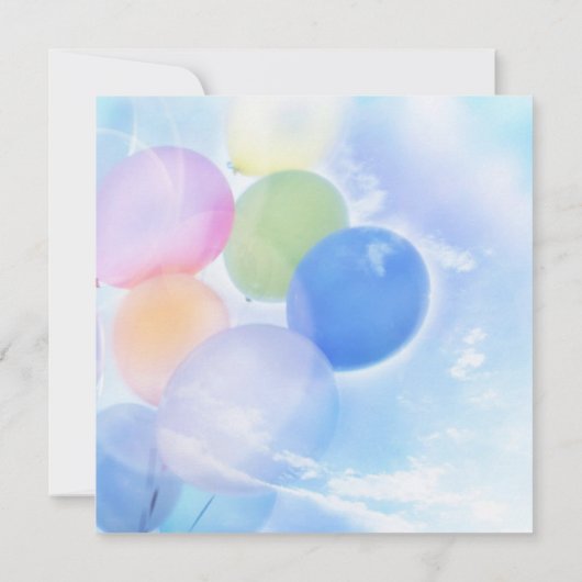 Happy Birthday Kaart (Achterkant)