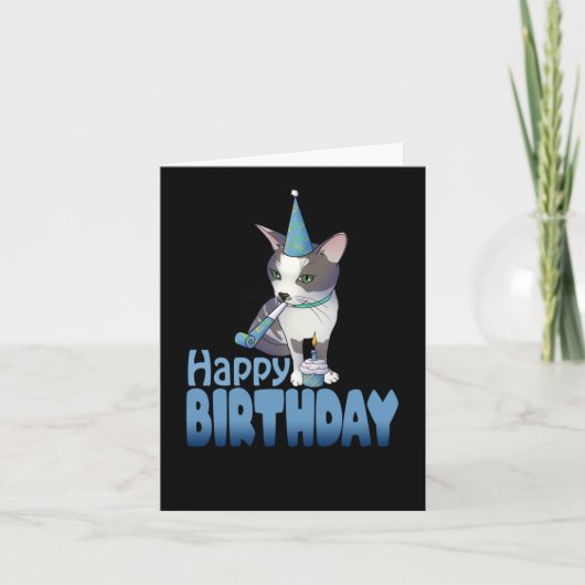 Happy Birthday Kaart (Voorkant)