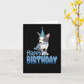 Happy Birthday Kaart (Gele Bloem)