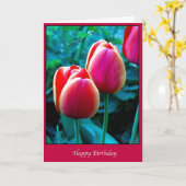 Happy Birthday Kaart (Gele Bloem)
