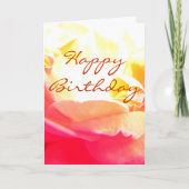 Happy Birthday Kaart (Voorkant)