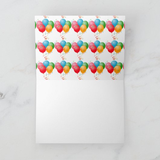 Happy Birthday Kaart (Binnen)