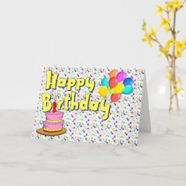 Happy Birthday Kaart