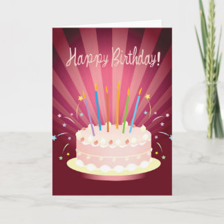 Happy Birthday Kaart