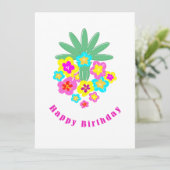 Happy Birthday Kaart (Staand voorkant)