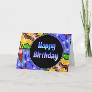 Happy Birthday Kaart