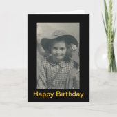 Happy Birthday Kaart (Voorkant)