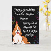 Happy Birthday Kaart (Gele Bloem)