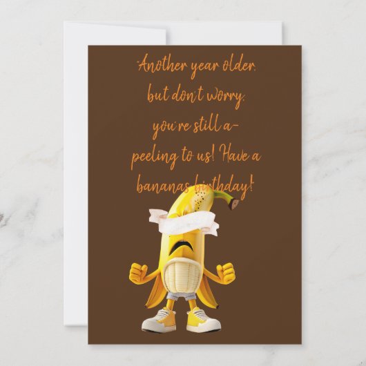 HAPPY BIRTHDAY KAART (Achterkant)