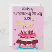 HAPPY BIRTHDAY KAART (Voorkant)