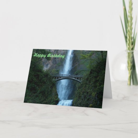 Happy Birthday Kaart (Voorkant)