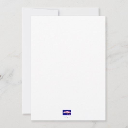 Happy Birthday Kaart (Achterkant)