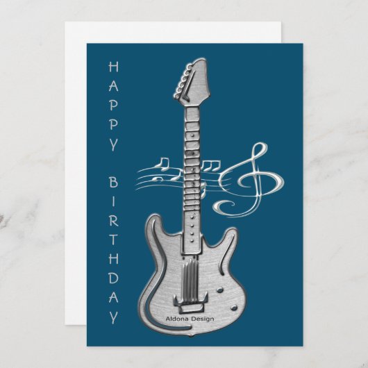 Happy Birthday Kaart (Voorkant / Achterkant)