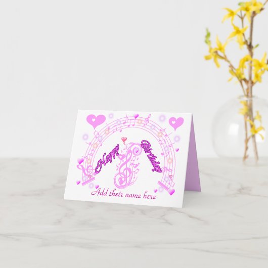 Happy Birthday_ Kaart (Gele Bloem)