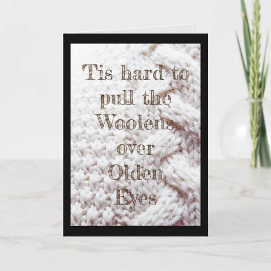 Happy Birthday Kaart (Voorkant)