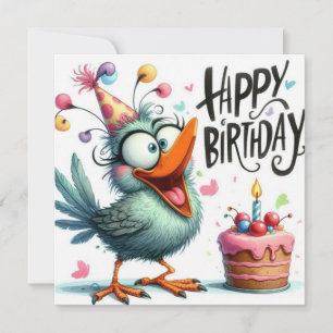 Happy Birthday-kaart