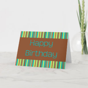 Happy Birthday Kaart