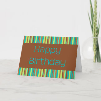 Happy Birthday Kaart