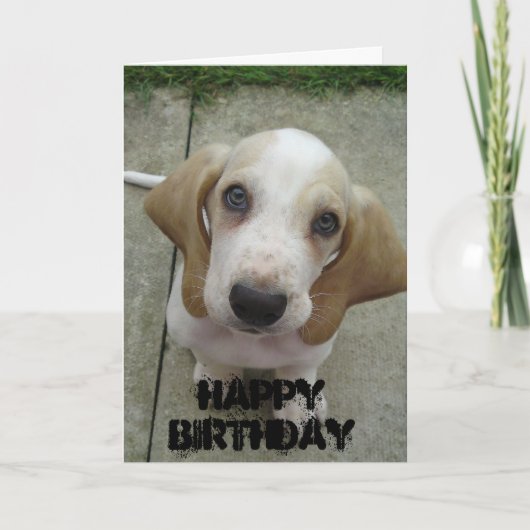Happy Birthday Kaart (Voorkant)