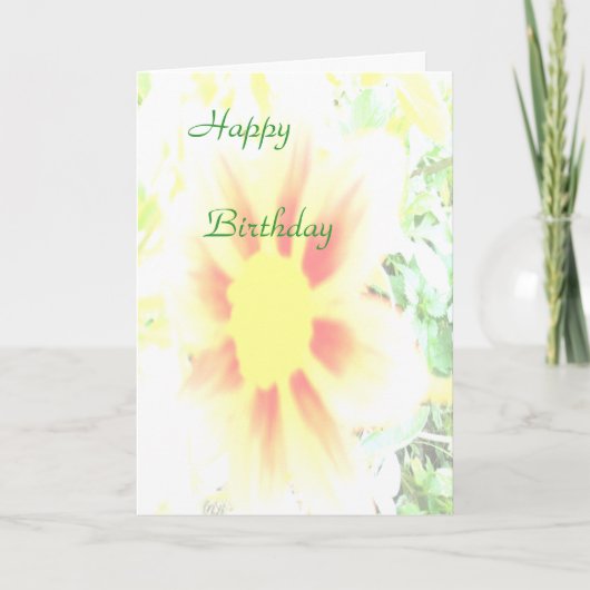 Happy Birthday Kaart (Voorkant)