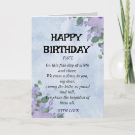 HAPPY BIRTHDAY KAART