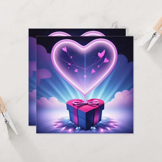 Happy Birthday Kaart (Voorkant / Achterkant in situ)