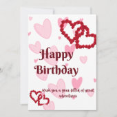 HAPPY BIRTHDAY KAART (Voorkant)