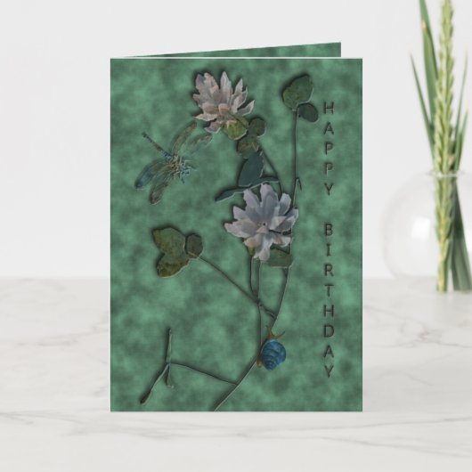 Happy Birthday Kaart (Voorkant)