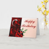 Happy Birthday Kaart (Gele Bloem)
