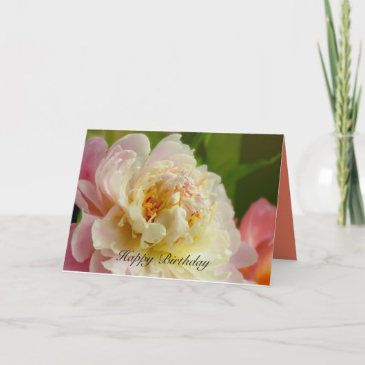 Happy Birthday Kaart (Voorkant)