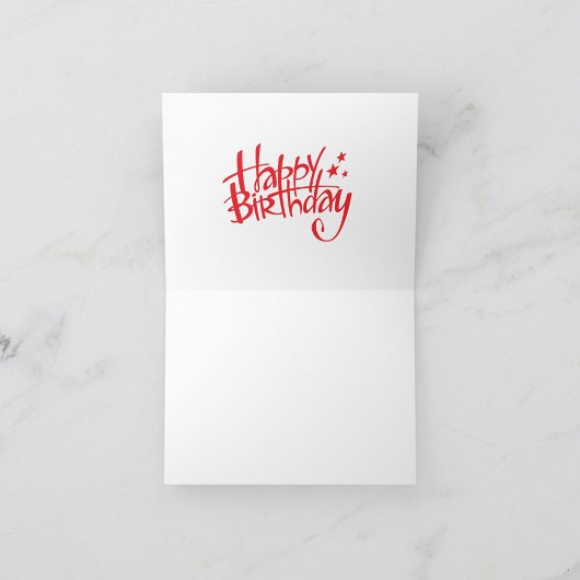 Happy Birthday Kaart