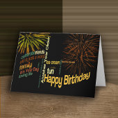 Happy Birthday Kaart