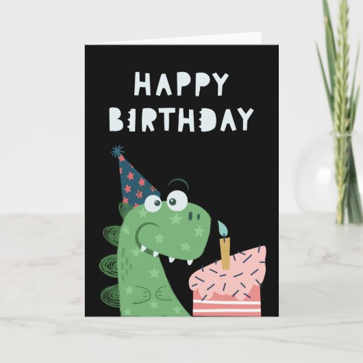 Happy Birthday Kaart (Voorkant)
