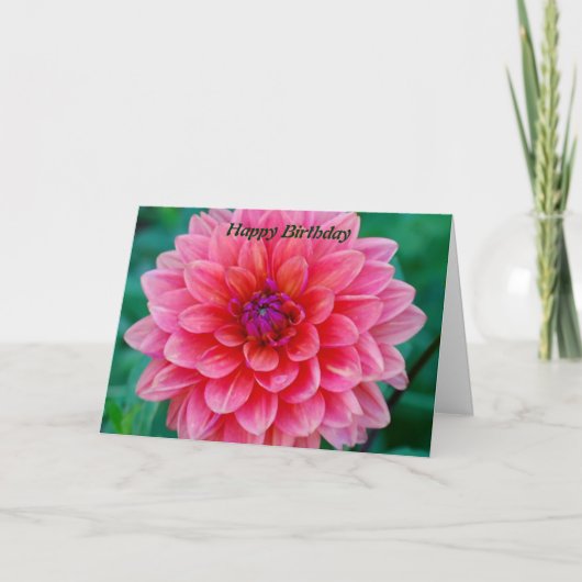 Happy Birthday Kaart (Voorkant)