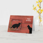 Happy Birthday Kaart (Gele Bloem)