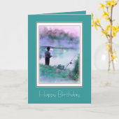 Happy Birthday Kaart (Gele Bloem)