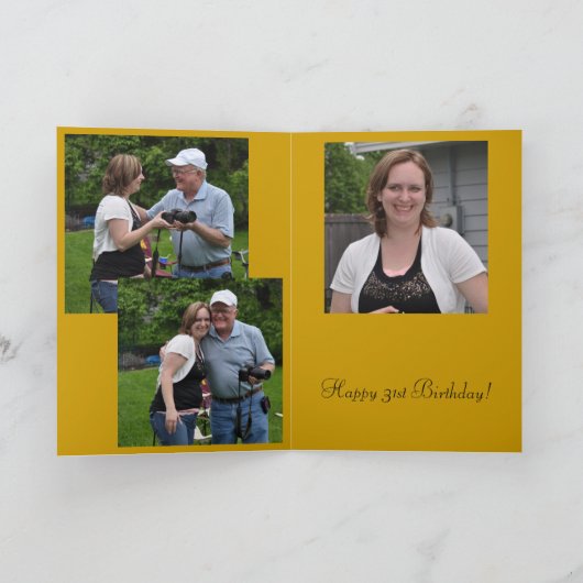 Happy Birthday Kaart (Binnen)