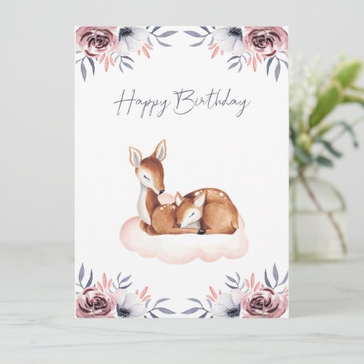 Happy Birthday Kaart (Staand voorkant)