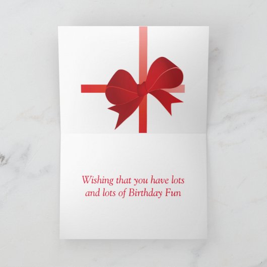 Happy Birthday Kaart (Binnen)