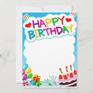 Happy Birthday Kaart