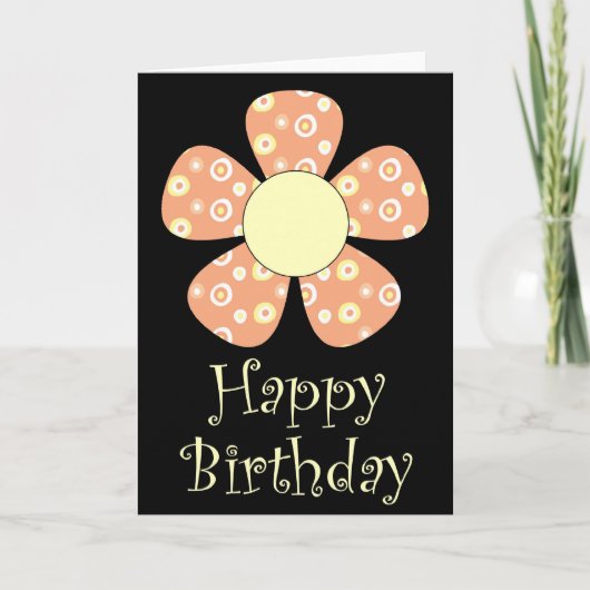 Happy Birthday Kaart (Voorkant)