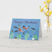 Happy Birthday Kaart (Gele Bloem)