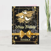 HAPPY Birthday Kaart (Voorkant)