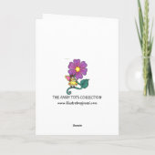 Happy Birthday Kaart (Achterkant)