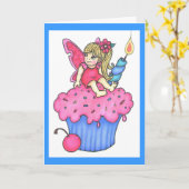 Happy Birthday Kaart (Gele Bloem)